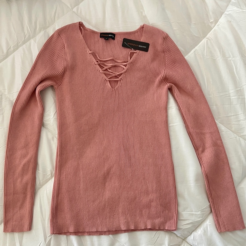 NEW Faahion Nova Long Sleeve Top Size Large